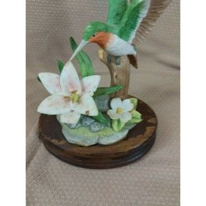 San Francisco music box company Vintage hummingbird music box